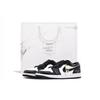 Air Jordan 1 Coverage Низкие Винтажные Баскетбольные Кроссовки Унисекс Черно-Белые DC0774-101(Команда-SBOX)