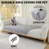 Waterproof Pet-Friendly Sofa Bed Cover Dog Cat Scratch Resistant Non-Slip Couch Mattress Slipcover Protector Pad Washable