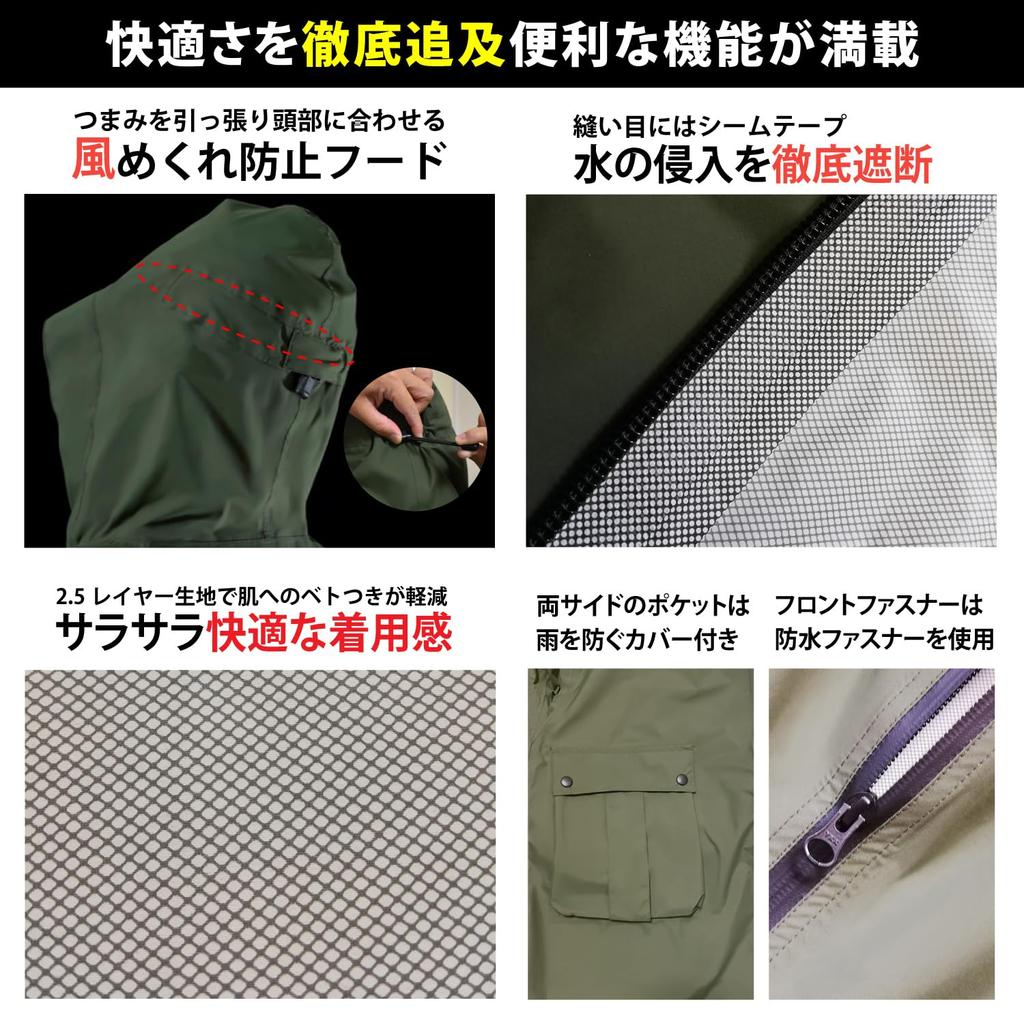 Дождевик kairi поясная сумка тип (флот, Л)