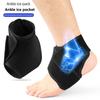 Hot and Cold Compress Solid Gel Ankle Protection, Shock Absorption, Slow Compression, Elastic, Adjustable Fit and Fixed, Hot and Cold Ankle Protection