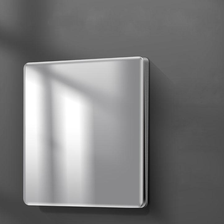 Ultra-Thin Wall Light Switch Home Hotel 1/2/3/4 Gang 2 Way Black Gold Tempered Glass Panel Push Button Switch Wall Switch