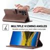 Кожаный чехол-бумажник для Samsung Galaxy S25 S24 S23 S22 Ultra S21 S20 FE S10 S9 Plus Note20 10 Plus Бизнес-чехол-книжка с отделениями для карт