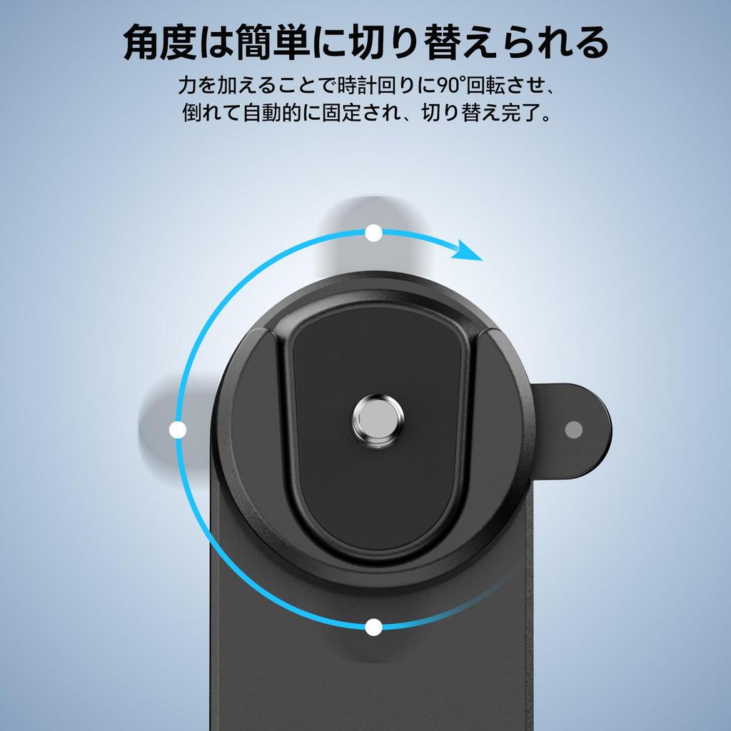 Ulanzi CKA Quick Release Clip Mount for Universal Backpack POV Shooting Magnetic Backpack Mount Easy Compatible with Action Cameras such as Action