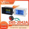 D85-2042A Двойной ЖК-вольтметр и амперметр переменного тока 100А