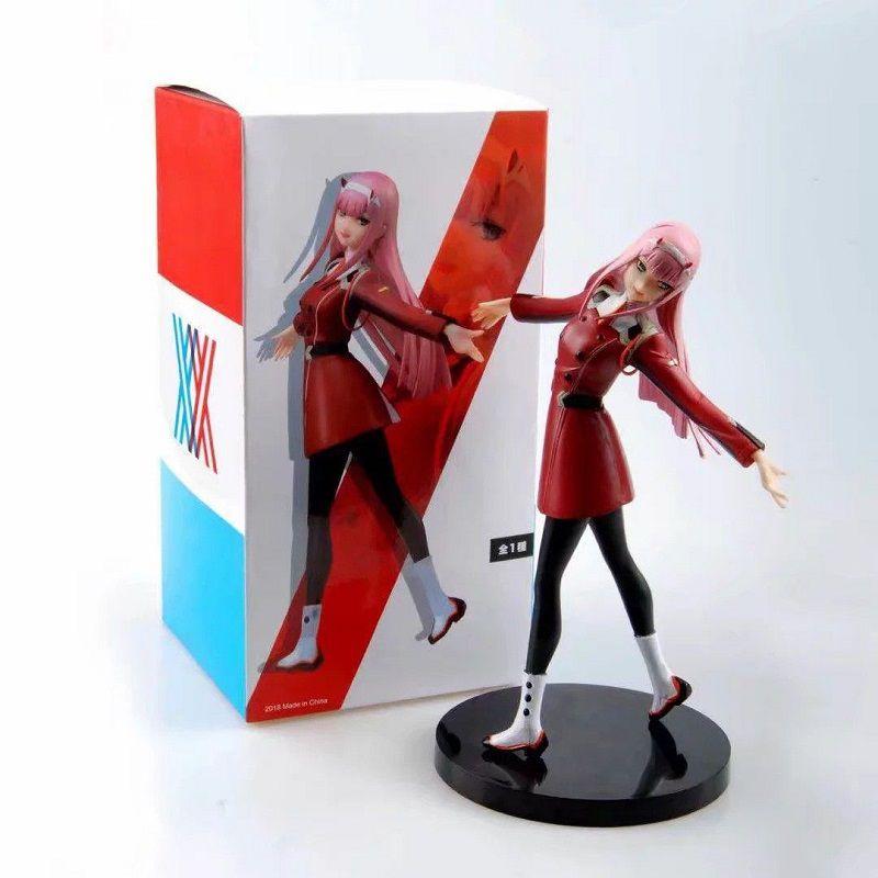 Потрясающая аниме фигурка Darling In The Franxx Zero Two 02 Премиум Фигурка Новая Игрушка Подарок для Коллекционеров