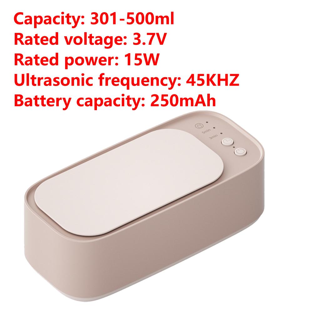 Ультразвуковой очиститель 3 режима Ювелирные изделия Очки Часы Очиститель для чистки Очки/Брекеты/Расческа/Бритва/Кисть для макияжа/Соска Чистка