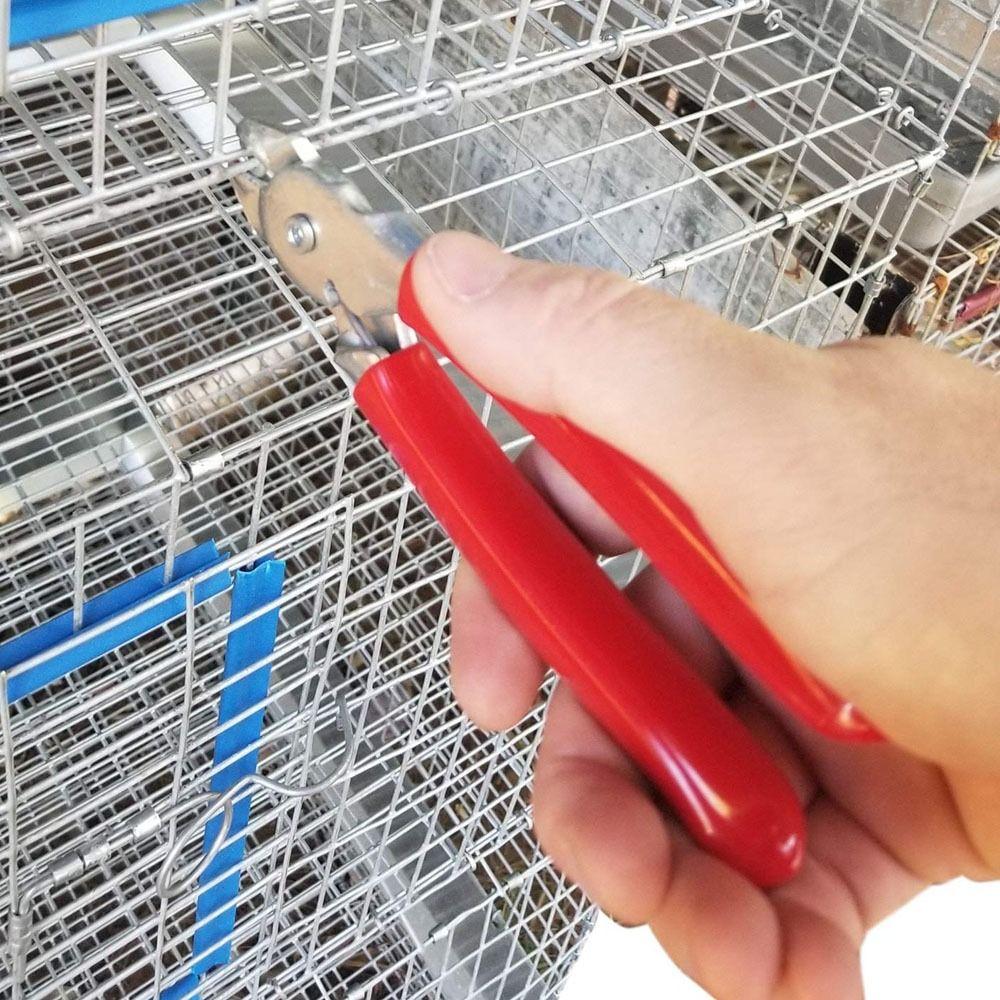 Sturdy Hog Ring Pliers Durable Cage Tong DIY Cage Repair Pliers Animal Cage Install