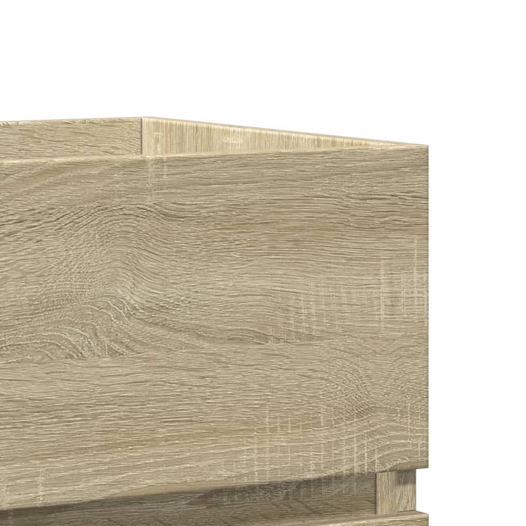 Bathroom Vanity Cabinet in Sonoma Oak 41 x 38.5 x 45 cm Particleboard
