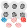 Flower Silicone Molds Rose Flower Fondant Mold Cake Decorating Tools Cupcake Topper Candy Resin Clay Chocolate Gumpaste Mold