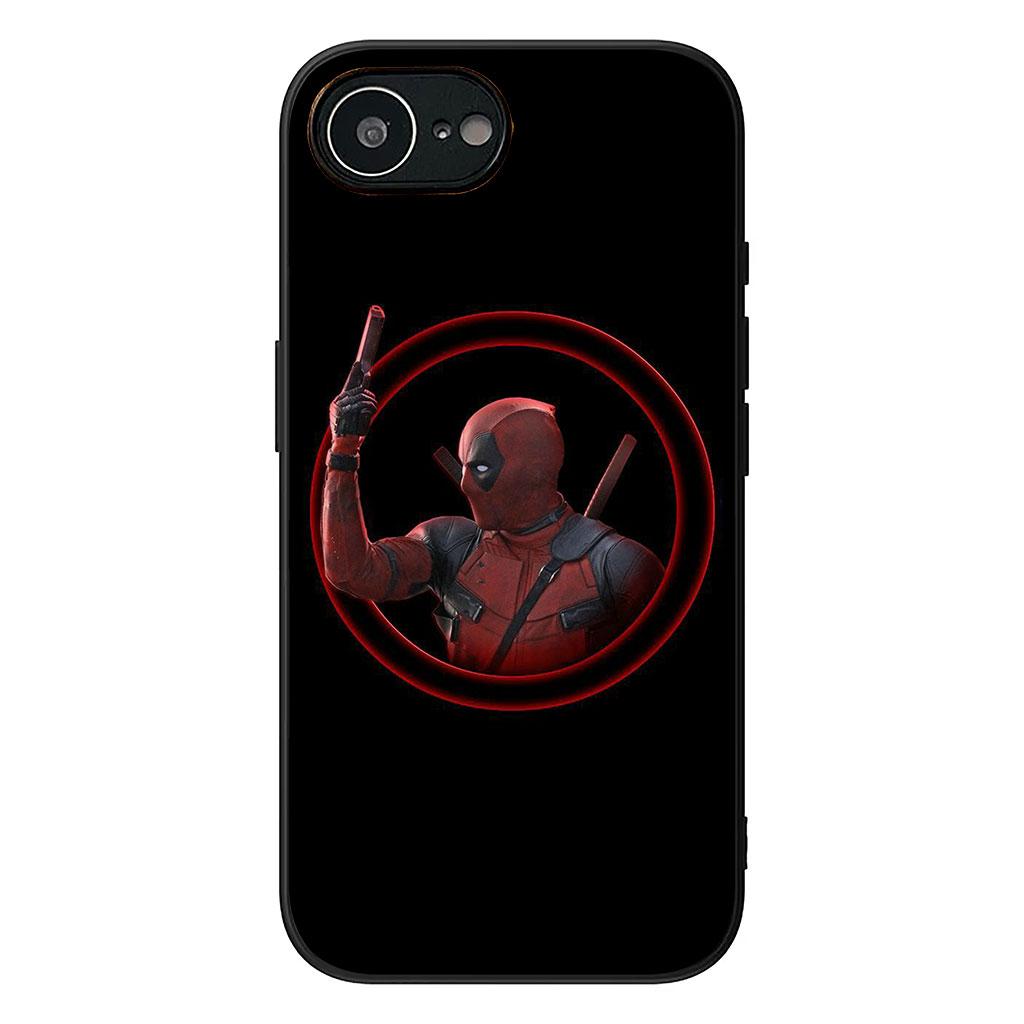 Чехол Marvel Deadpool Супергерой для Samsung Galaxy A25 A37 A57 A12 A14 A31 A41 A50 A51 A70 A71 A72 A21S A04 M15 Note 20 9 8 10