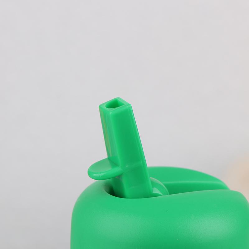 Fold Silicone Water Bottle Outdoor Basketball Football Tennis Golf Baseball Pickleball Leakproof Portable Kids Water Bottle