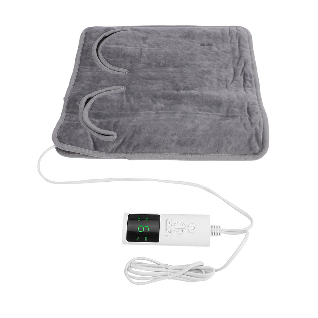 Electric Heated Foot Warmer 9 Temperature Setting 4 Timing Time Washable Foot Heating Pad