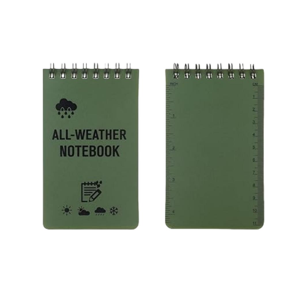 Waterproof Small Notebook Tactical All Weather Pocket Notepads Mini Spiral Memo Pad Note Pads For Outdoor Home Office School Gif