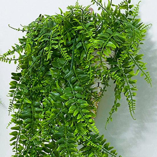 Имитация растения, многофункциональное украшение, яркие декоративные искусственные настенные подвески из ротанга, зеленые товары для дома