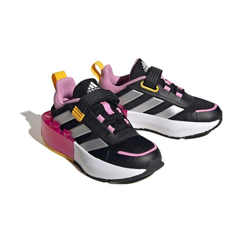 Adidas Tech Rnr Низкие Удобные Нескользящие Прочные Детские Тренировочные Кроссовки Детские Кроссовки Черные Белые Красные ID9525