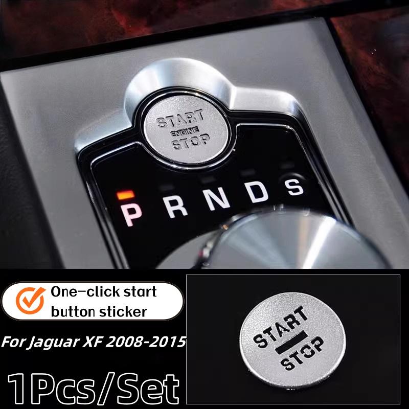 For Jaguar XF XJ 2010-2019 Stainless Steel Black Car Central Control Multimedia Air Button Cover Trim Sticker Car Accessories lqrd4