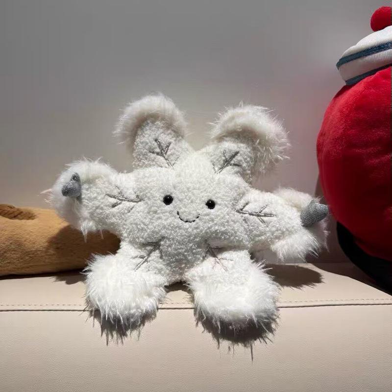 Christmas Christmas Tree & Snow Globe Plush Toys Holiday Pillow Festive Decor Stuffed Ornaments Collectible Companion Doll Gift