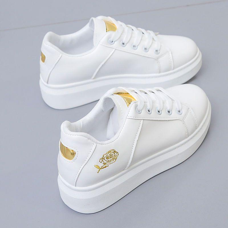 Модные спортивные кроссовки Kawaii женские белые туфли милые тенденции 2024 года для ходьбы высококачественная женская обувь оригинальная новая в H 39