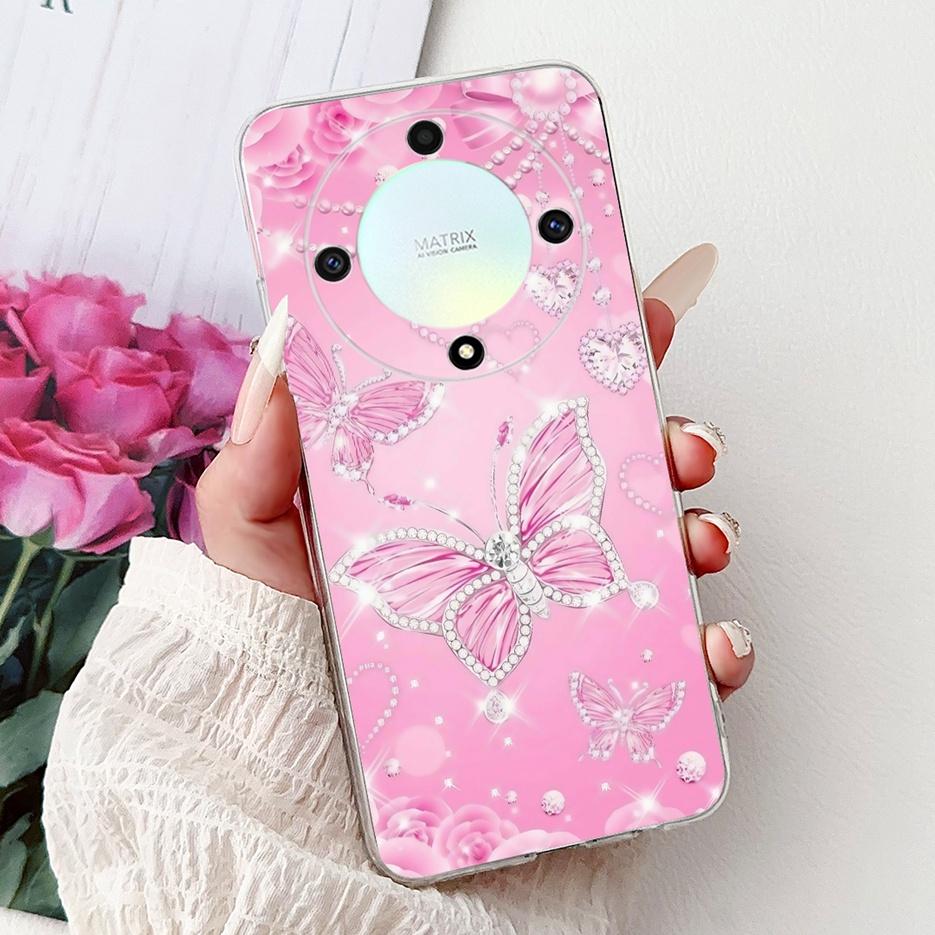 Чехол для Honor Magic6 Lite Чехол для HonorX9B ALI-NX1 С рисунком крутого дракона Мягкий силиконовый чехол для Honor X9B Magic 6 Lite Fundas Coque
