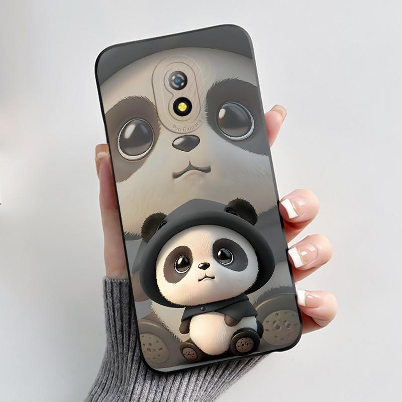 Soft TPU Case For ITEL A16 / A16 Plus / Alpha Lite Luxury Cute Love Rabbit Funny Black Silicone Phone Protective Back Shell Case