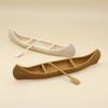 Miniature Sailing Boat 1 Set Canoe Ornament Perfect for Elegant Dollhouse Decor Display