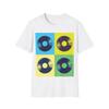 Pop Art Vinyl Albums T-Shirt, Record Album, Music Fan Gift, Vinyl Lover Shirt
