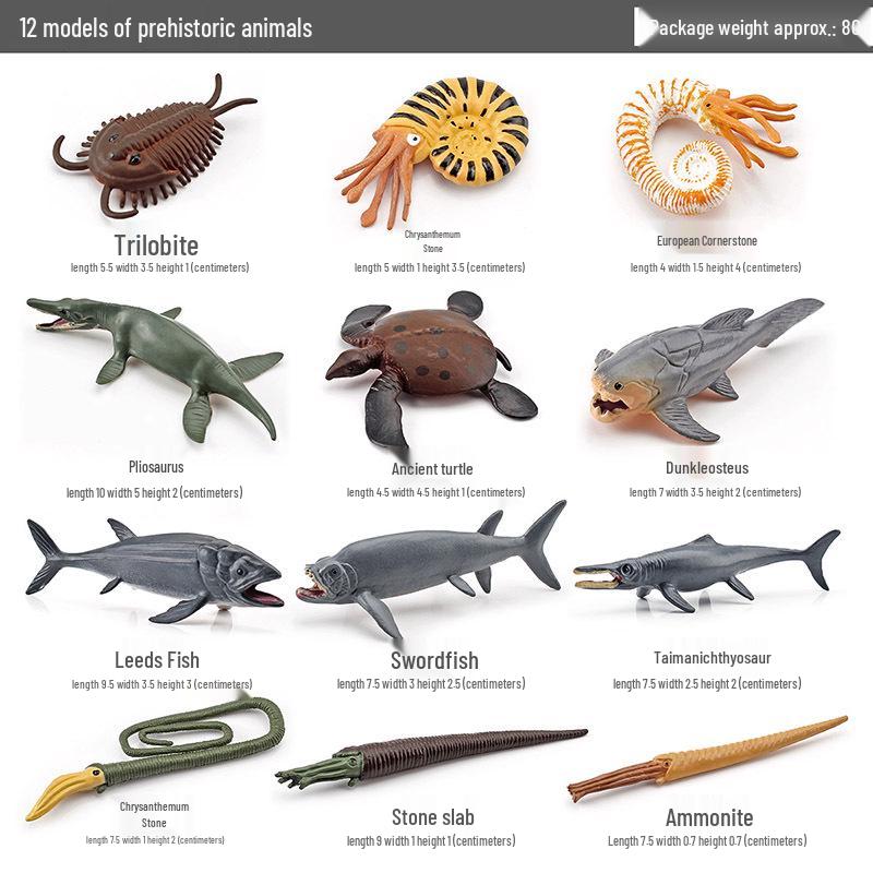 Набор миниатюрных моделей сельскохозяйственных животных для трансграничной торговли: Куры, Утки, Гуси, Коровы и другие