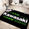 1pc Kawasaki Ninja Print Area Rug - Soft, Washable Non-Slip Indoor Mat, Living Room, Home Office Decorative Rug,Office Decorative