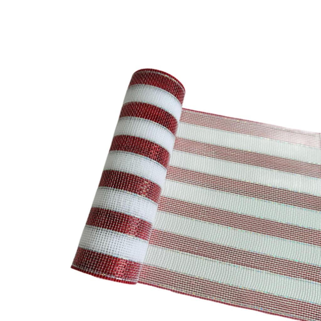 Рождественская красно-белая лента, украшение, DIY домашний текстиль, изготовление бантов, многофункциональная