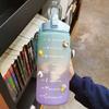 Бутылка для воды объемом 2 литра, мотивирующая спортивная бутылка для воды, герметичные бутылки для питья, путешествий, спортзала, фитнеса, кувшины для кухонных чашек