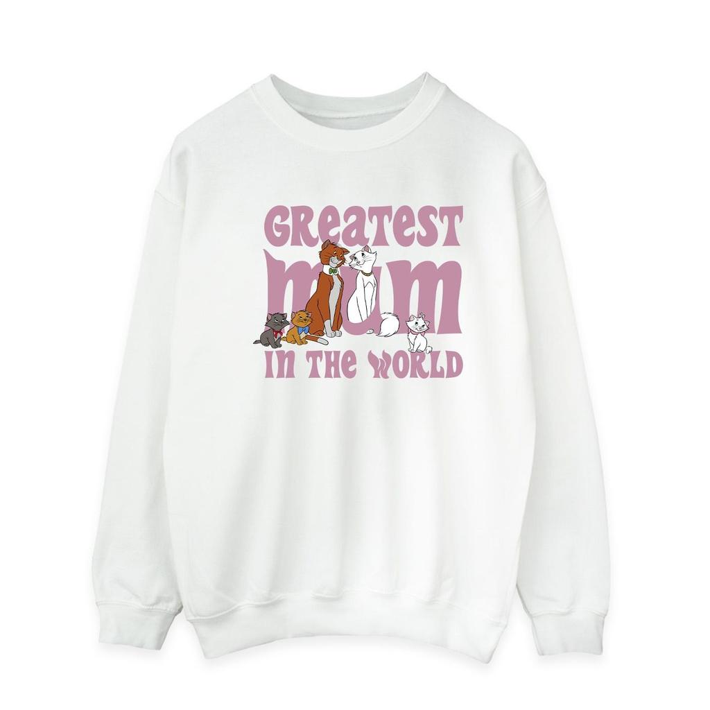 Disney Mens The Aristocats Greatest Mum Sweatshirt