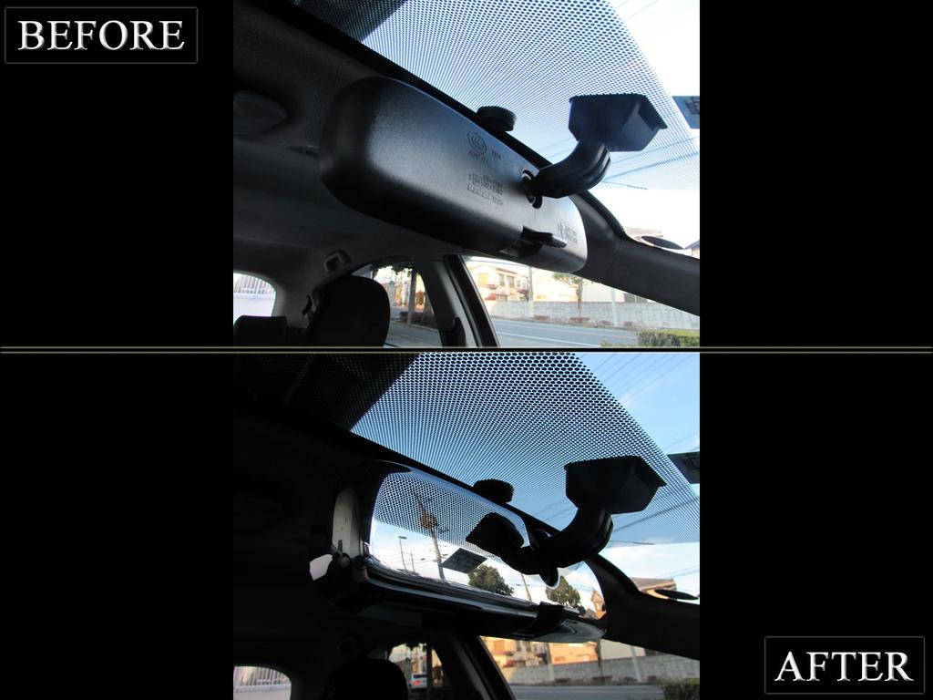 BRIGHTZ Accord Wagon CM Chrome Rearview Mirror Cover Rearview Mirror Cover CM1 CM2 CM3 M1 M2 M3 Accord Wagon 27232 [ROOM-MIR-003]