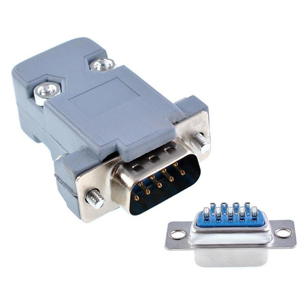 RS232 Serial 9 Pin Jack Socket 485 COM Port Female Male Port Socket Cable Wire
