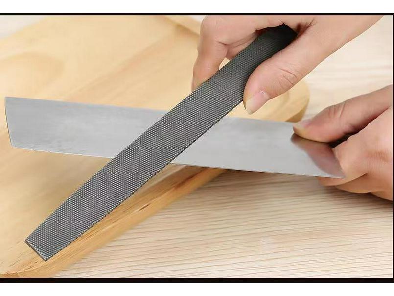 Steel File Set: Round, Half-Round, Flat, Triangular Metal Woodworking Grinding Tools