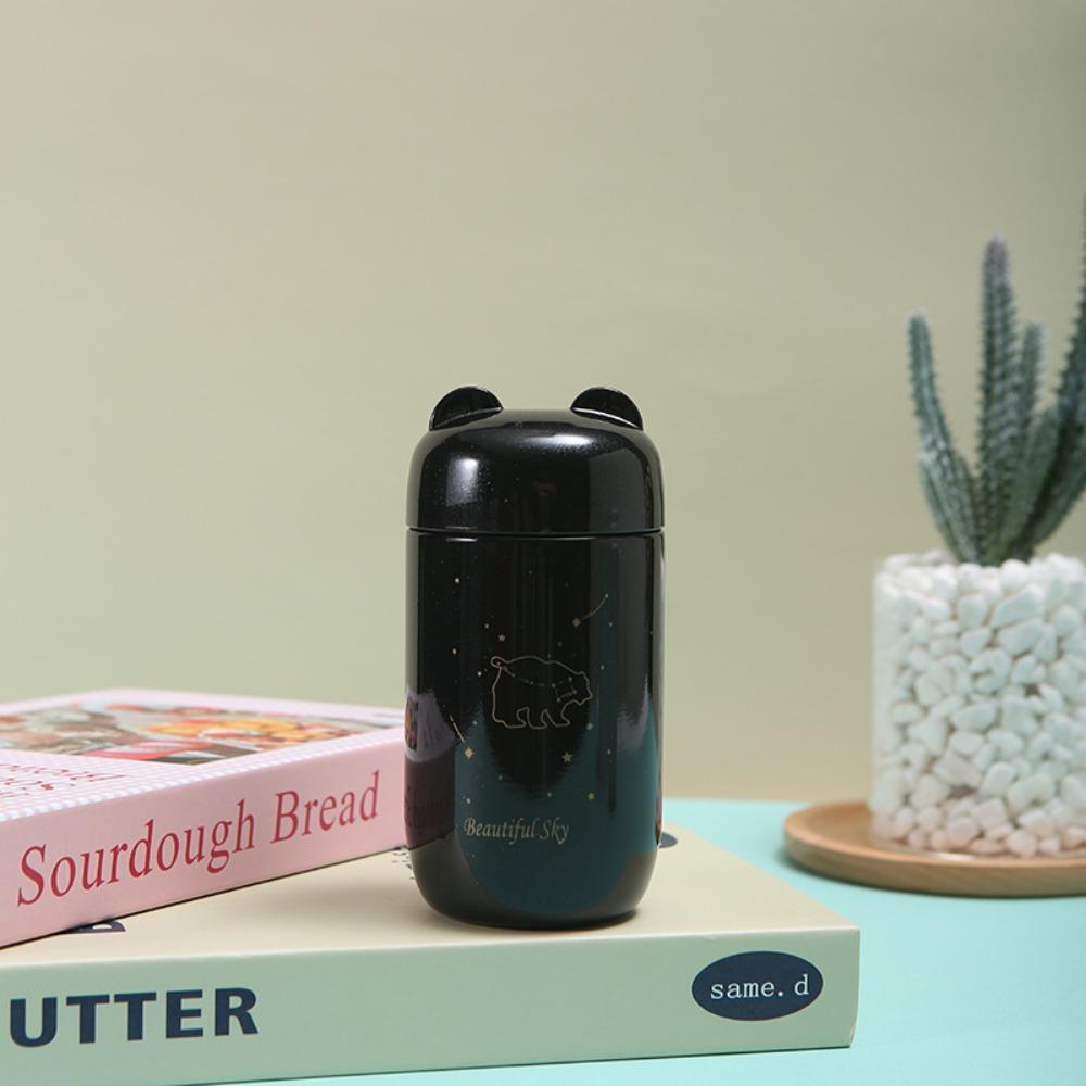 Small Capacity Vacuum Flask 304 Stainless Steel Thermal Mug Cute Coffee Mug  Friend