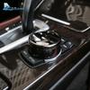 ABS iDrive Multimedia Button Knob Cover for BMW X1 X4 F15 X5 F16 X6 1 2 3 5 Series F10 F20 F30 F34 Ceramic Black