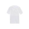 Y-3 Мужская повседневная футболка с круглым вырезом и коротким рукавом, мужские топы, белые FN3349