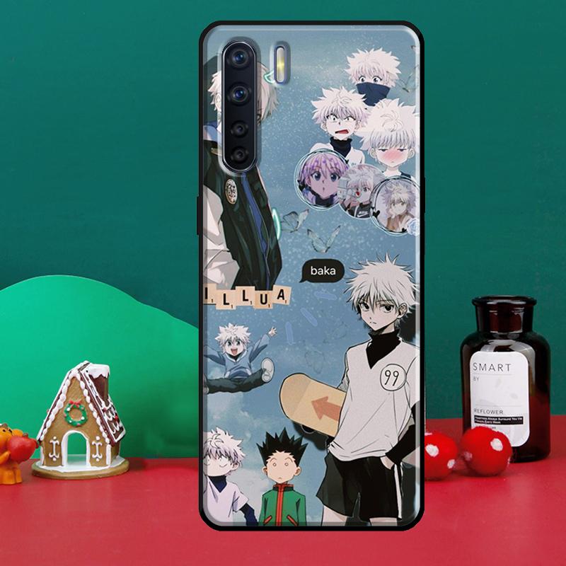 Чехол Hunter X Hunter Killua для OPPO A5 A9 A31 A53 2020 A53S A1K A3S A5S A15 A52 A72 A83 A91 A54 A74 A94