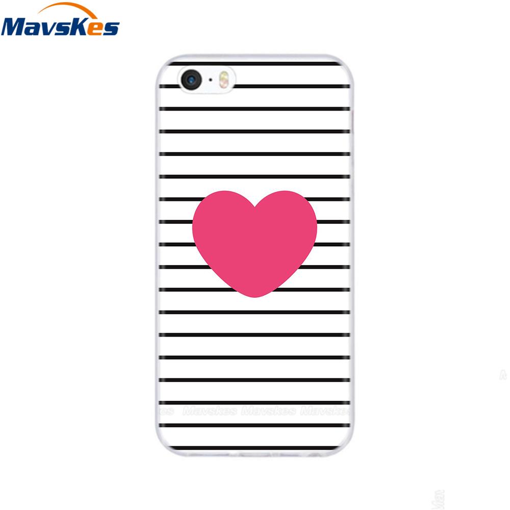 Мягкий чехол из ТПУ для iPhone 4 4s 5 5s SE 6 6s милый мультяшный кот цветок модный силиконовый чехол-бампер для телефона полная защита