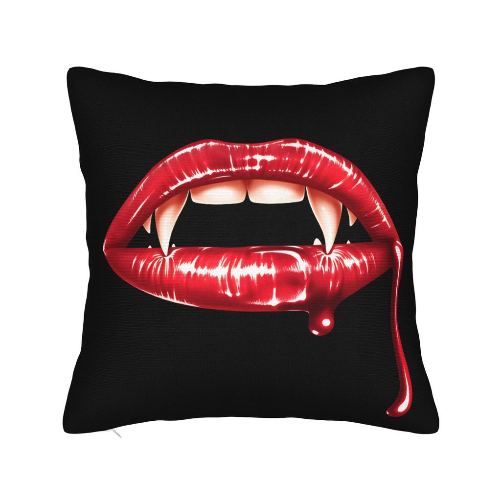Horror Film Frighteds Nights Pillow Cover Funny Pillow Case For Living Room Bed Chair Comfy Cushion Cover Birthday Present