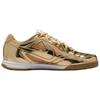 Nike Кроссовки Gato LV8 Liquid Gold Unisex с металлическим-золотым покрытием White Gum-Light-Brown IB3566-700