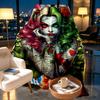 Harley Quinn Joker Print Blanket - Soft & Comfortable, for Bedroom, Travel, Sofa, Home Decoration - Birthday Christmas Gift for Friend