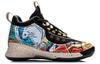 Li Ning CF Мышь прогрызает небо. Удобные Нескользящие Легкие Нескользящие Легкие Средняя высота AGBP113-6
