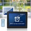White/Black Remote Control Digital 8'' LED Calendar Clock Alarm Large Letter Multimedia & travel home office Desk Clocks