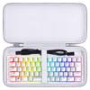 co2CREA Storage Case Compatible with Huntsman V3 Pro Mini/Huntsman Mini JP Gaming Keyboard (Tenkeyless) (Gray) (Case Only)