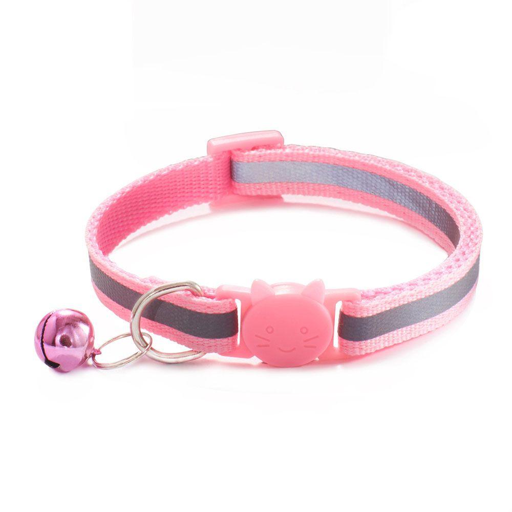 New Breakaway Adjustable Kitten Safety Quick Release Cat Collar Reflective