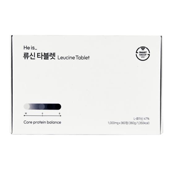 Heizu Leucine Tablets 28200mg Protein Elderly Muscle, 60 Tablets, 6 Pieces,Korean health food