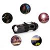 Q5 Led Flashlight, Aluminum Alloy 1200lm Adjustable Zoom Light Lamp, Non-slip Waterproof Long-range