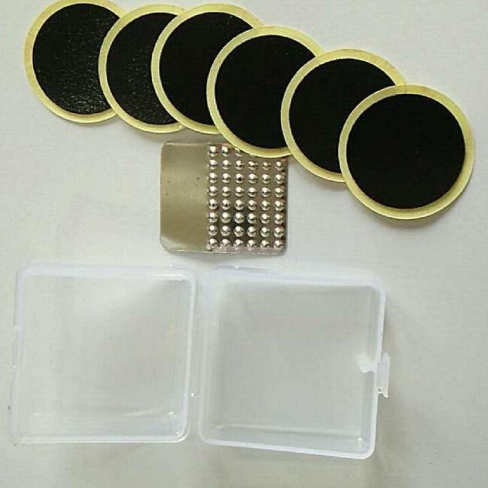 10PCS Fast Adhesive Cycling Mend Repair Tool No-glue Bike Tire Patch Bicycle Fix