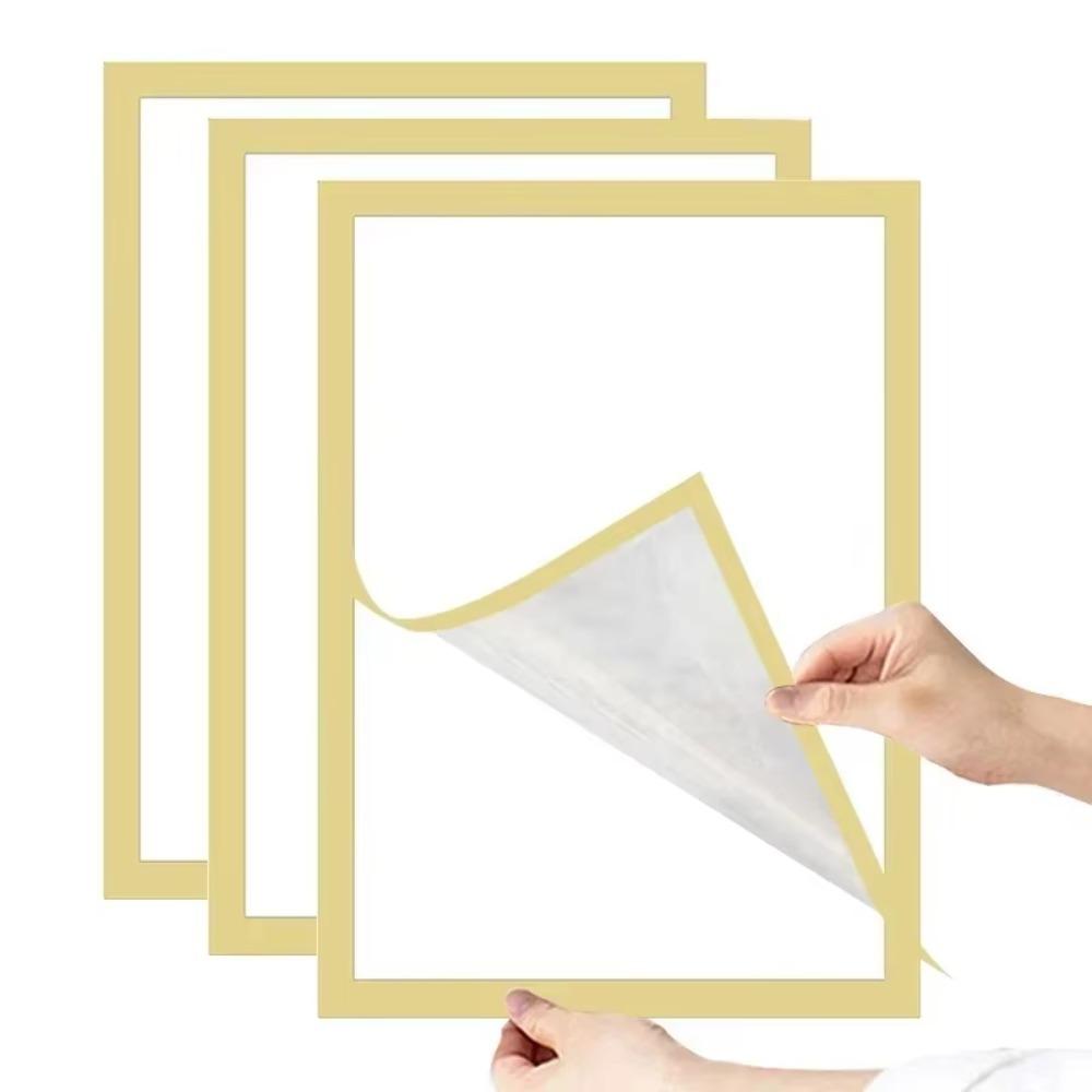3 шт. Квадратная магнитная рамка для фотографий, Портативная рамка для плакатов и фотографий, Креативная рамка для наград, Холст для живописи
